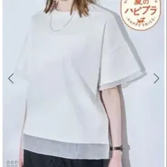 ROPÉ PICNIC シアードッキングトップス M ホワイト