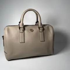美品 トリーバーチ TORY BURCH ミニ ボストンバッグ ハンドバッグ