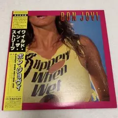 BON JOVI Slippery When Wet レコード LP盤