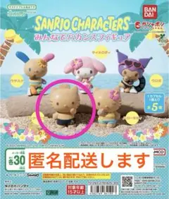 サンリオキャラクターズ みんなでバカンスフィギュア　ディアダニエル　ガチャ