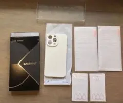 CASEKOO iPhone13 PRO用ホワイトケース　フィルム2枚付き