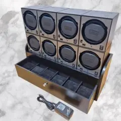 BOXY Design ワインダー8個　ウッドハウジング 時計収納付