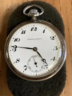 TAVANNES WATCH タバン 懐中時計 手巻き スモセコアンティーク