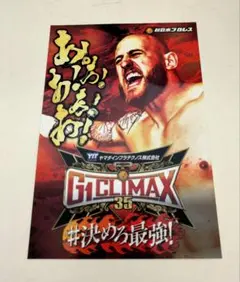 新日本プロレス G1クライマックス 入場特典 非売品 ステッカー ゲイブ・キッド
