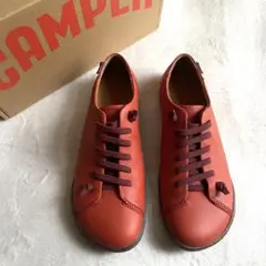【ほぼ未使用✨】Camper PEU CAMI レザー　スニーカー　25.5cm