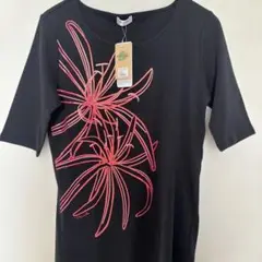 マウナロア　スパイダーリリー ＸＬ　ブラック　フラダンス　5分袖　新品