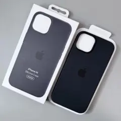 【新品】iPhone14 シリコンケース　Apple 純正　ミッドナイト