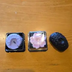 和菓子のろうそく(使用品)