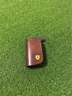 フェラーリ FERRARI スマートキーケース 贅沢 キーバッグ 本革 ブラウン