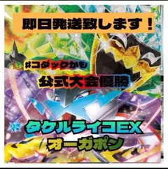 【即日発送！未使用品✨】タケルライコex 構築済みデッキ　ポケモンカード　60枚