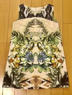 ザラガールズ　ZARA GIRLS ボタニカルワンピース　120 ザラキッズ