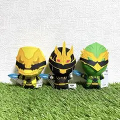 ナンバーワン戦隊ゴジュウジャー ちびぐるみ ３種 イーグル ティラノ ユニコーン