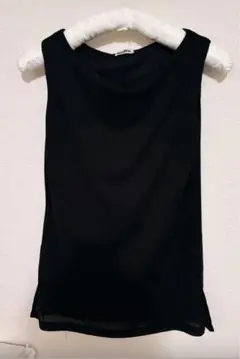 indio 黒 ノースリーブ トップス　Mサイズ
