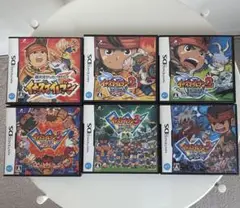 DSソフト 全6個セット　イナズマイレブンシリーズ 動作確認済