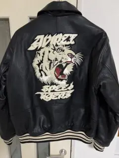 RBC レザー スタジャン バーシティジャケット タイガー AVIREX スタジャン VARSITY JACKET TIGER / バーシティ