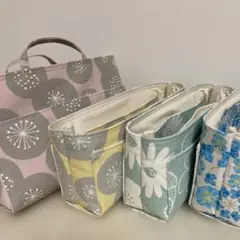 AKI様リクエスト品　ハンドメイド　バッグインバッグ