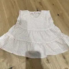 エルフィンドールチェック柄 トップス 95