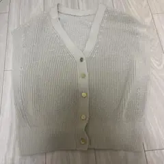 noble ペーパーヤーンベスト