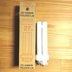 HITACHI FDL27EX-L DK 蛍光灯 27W 5本セット 電球色