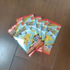 マクドナルドハッピーセット　ポケモンカード　　MEGA 未開封品　5パック