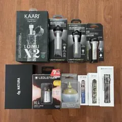 LED ライト ランタン ゴールゼロ オーライト たねほおずき 他10点セット