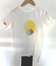 ≪新品≫【送料込み700円】140cm ホワイト　ワンポイント　Tシャツ