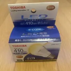 東芝 LED 410lm E－CORE 明るさ重視タイプ LDA5L-E17