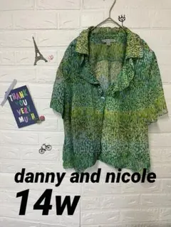 danny and nicole 半袖シャツ 【14W】