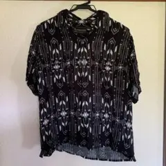 Pendleton 幾何学模様 半袖シャツ S