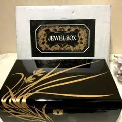 【新品・未使用】マルセイアート　高級漆塗り　ジュェリーボックス・オルゴール付