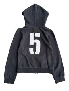 uniform design zip hoodie