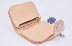 コンチョ 折りたたみ 小銭入れ財布 レザークラフトアクリル型