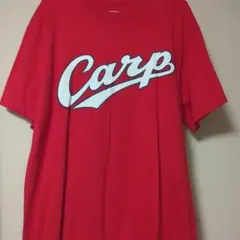 Carp マスコットTシャツ レッド Lサイズ