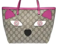 GUCCI グッチ チルドレン 極美品 超レア トート バッグ 猫 キャット