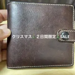 PORTERのホフ革二つ折り財布