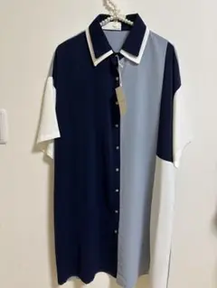 LA POMME シャツワンピース