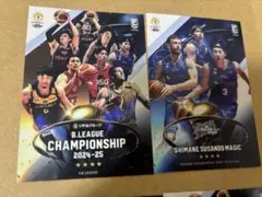Bリーグ くじプラ ステッカー2枚セット