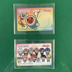 【新品未使用】カラフルピーチ×太鼓の達人 限定 バナパスポート カード バナパス