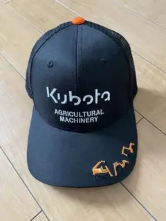 Kubota 黒　 メッシュキャップ