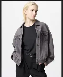 UNIQLO デニムオーバーサイズジャケット