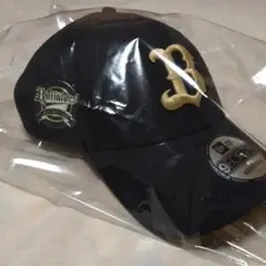 ネイビー B刺繍 キャップ 9FIFTY オリックス