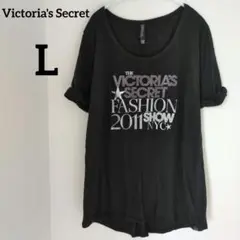 送料込❤Victoria's Secret【L】 チュニック ブラック 薄手