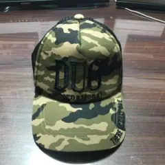 DUO(デュオ) ロゴ入りキャップ ブラウンカモ 美品!