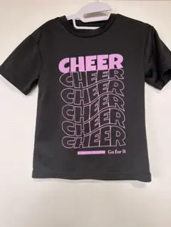 チアクラブ指定Tシャツ　黒　130cm