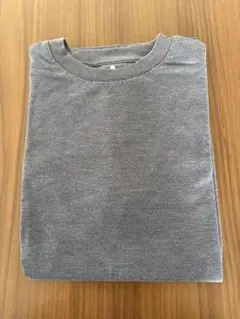 【used品】グレー 無地　Tシャツ（値下げ依頼あり）