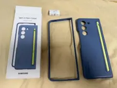 Galaxy Z Fold5 純正ケース+Sペン ネイビー