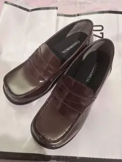 ローファー ブラウン
