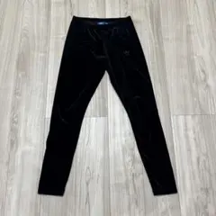 adidas originals ベロアレギンス　ブラック　OT