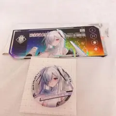 勝利の女神 NIKKE 韓国 ホログラム缶バッジ 高級募集チケット シンデレラ
