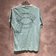 【送料無料】 USA 古着 COMFORT COLORS カニ プリントTシャツ